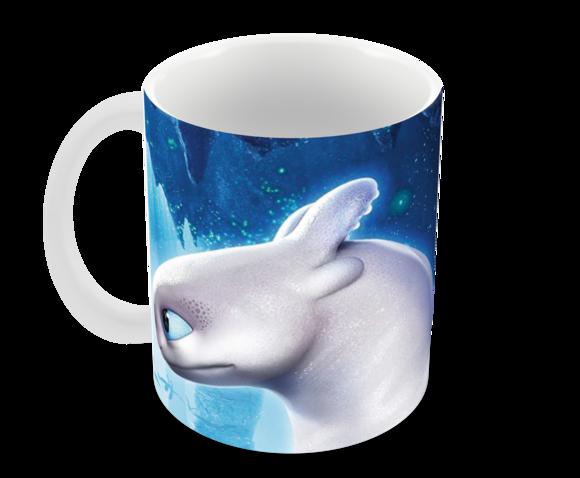 Caneca Polímero Como Treinar Seu Dragão 3 Personalizado