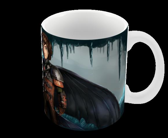 Caneca Polímero Como Treinar Seu Dragão 3 Personalizado