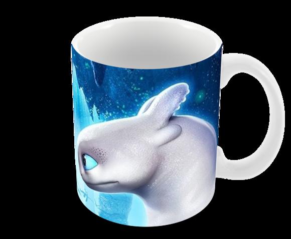Caneca Polímero Como Treinar Seu Dragão 3 Personalizado