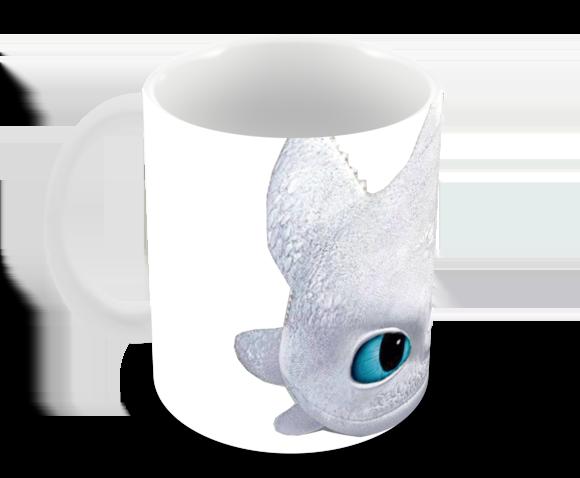 Caneca Polímero Como Treinar Seu Dragão 3 Personalizado
