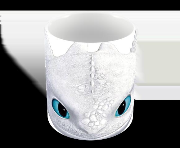 Caneca Polímero Como Treinar Seu Dragão 3 Personalizado