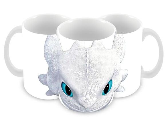 Caneca Polímero Como Treinar Seu Dragão 3 Personalizado