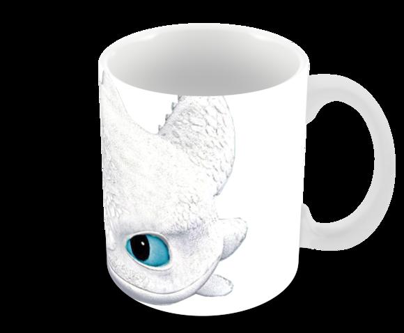 Caneca Polímero Como Treinar Seu Dragão 3 Personalizado