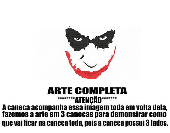 Caneca Polímero Coringa Personalizada