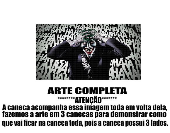 Caneca Polímero Coringa Personalizada