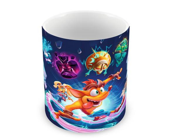 Caneca Polímero Crash Bandicoot Personalizada