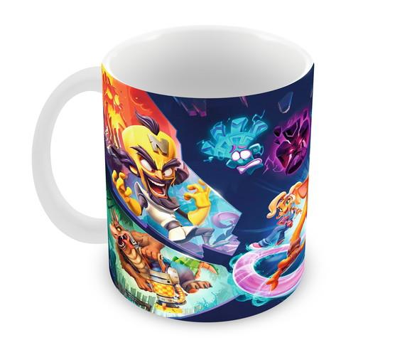 Caneca Polímero Crash Bandicoot Personalizada