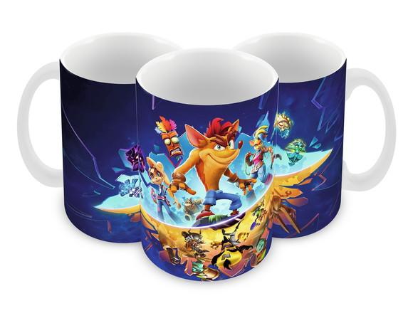 Caneca Polímero Crash Bandicoot Personalizada
