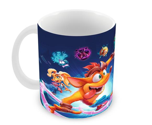 Caneca Polímero Crash Bandicoot Personalizada