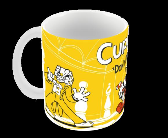 Caneca Polímero Cuphead Personalizada