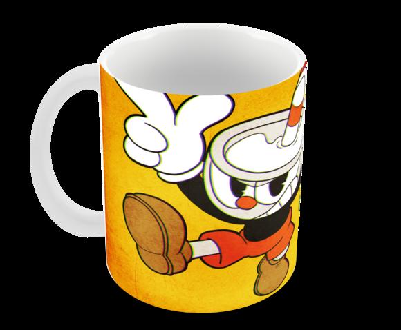 Caneca Polímero Cuphead Personalizada