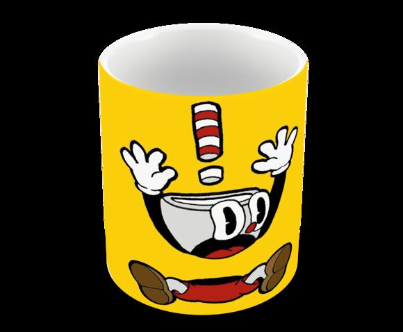 Caneca Polímero Cuphead Personalizada