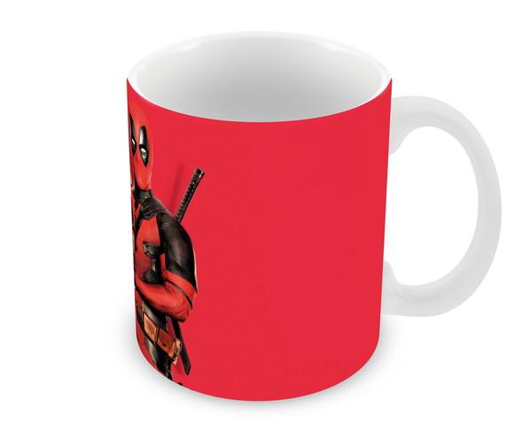 Caneca Polímero Deadpool e Wolverine Personalizada