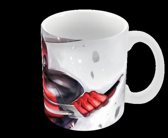 Caneca Polímero Deadpool Personalizada