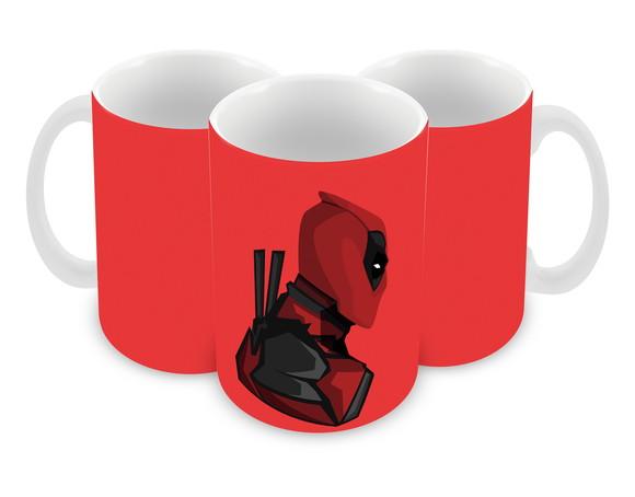 Caneca Polímero Deadpool Personalizada