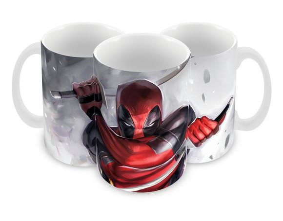 Caneca Polímero Deadpool Personalizada