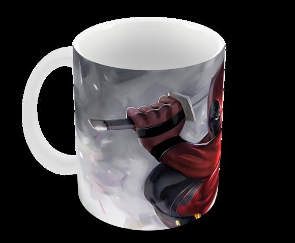 Caneca Polímero Deadpool Personalizada