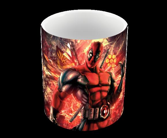 Caneca Polímero Deadpool Personalizada