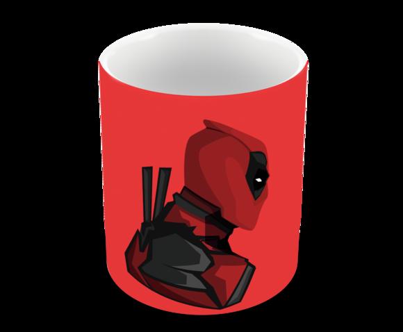 Caneca Polímero Deadpool Personalizada