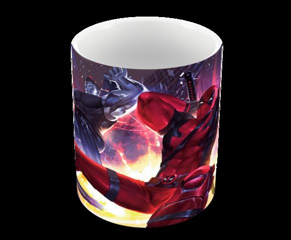 Caneca Polímero Deadpool Personalizada
