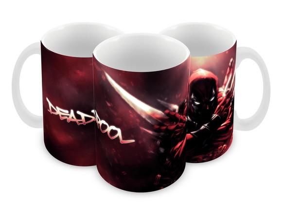 Caneca Polímero Deadpool Personalizada