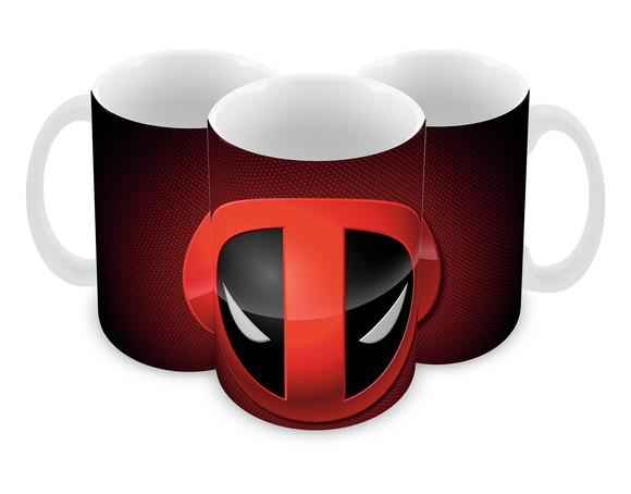 Caneca Polímero Deadpool Personalizada