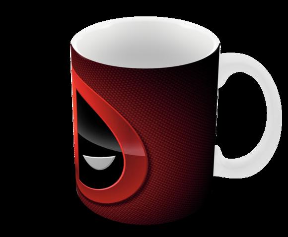 Caneca Polímero Deadpool Personalizada