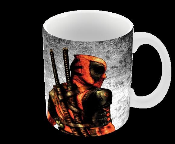 Caneca Polímero Deadpool Personalizada
