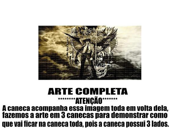 Caneca Polímero Death Note Personalizada