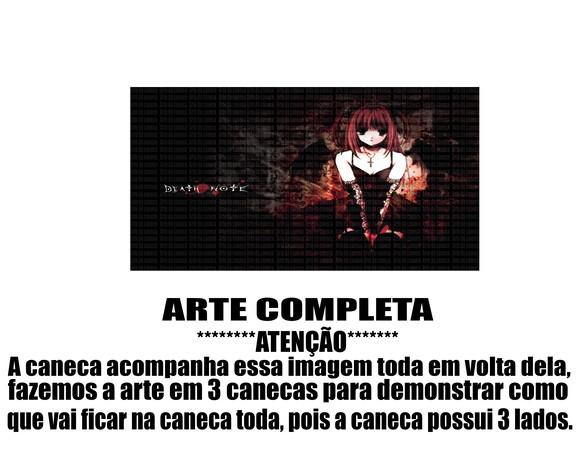 Caneca Polímero Death Note Personalizada