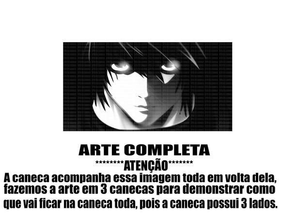 Caneca Polímero Death Note Personalizada