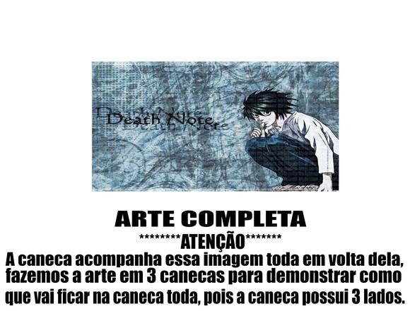 Caneca Polímero Death Note Personalizada