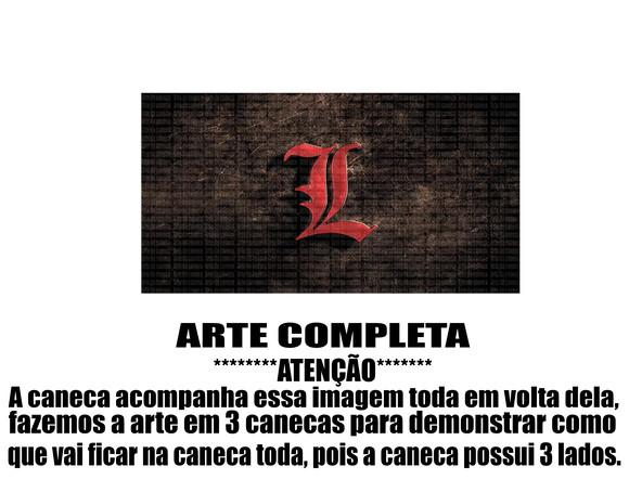 Caneca Polímero Death Note Personalizada