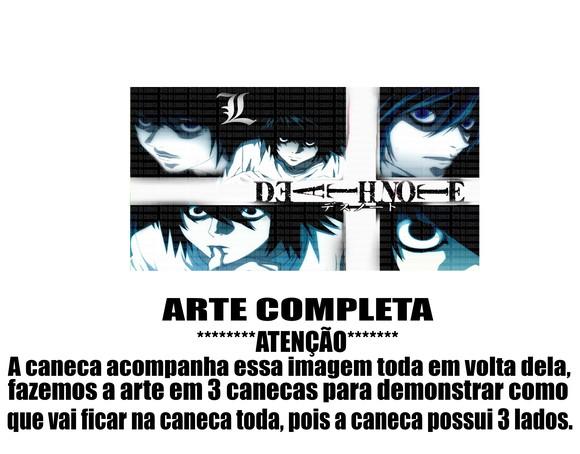 Caneca Polímero Death Note Personalizada