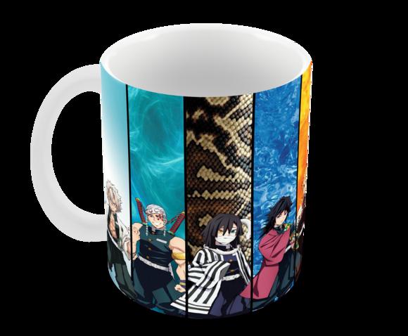 Caneca Polímero Demon Slayer Personalizada
