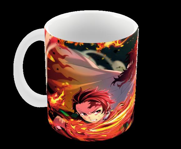 Caneca Polímero Demon Slayer Personalizada