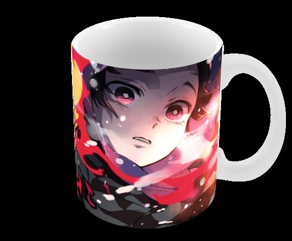 Caneca Polímero Demon Slayer Personalizada