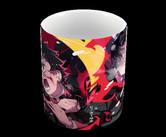 Caneca Polímero Demon Slayer Personalizada