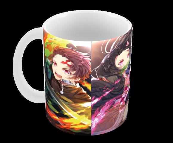 Caneca Polímero Demon Slayer Personalizada