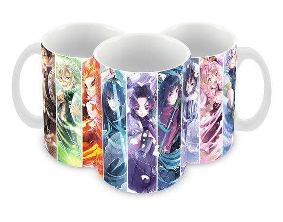 Caneca Polímero Demon Slayer Personalizada