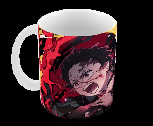 Caneca Polímero Demon Slayer Personalizada