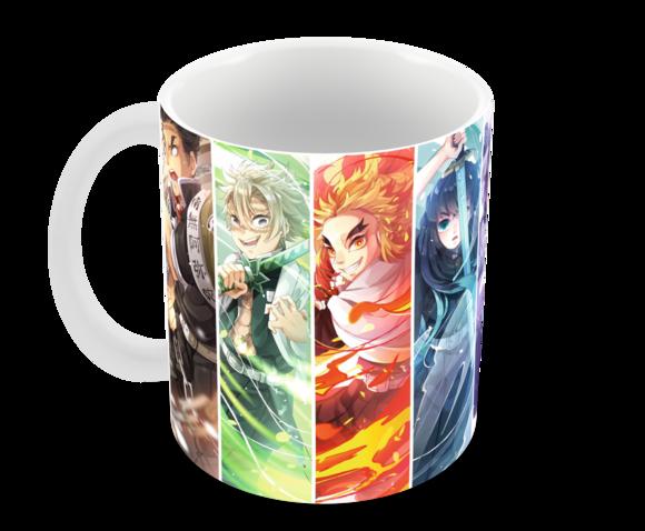 Caneca Polímero Demon Slayer Personalizada