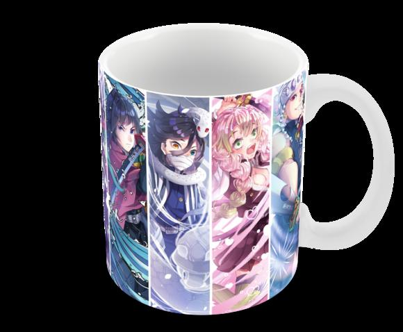 Caneca Polímero Demon Slayer Personalizada