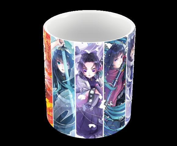 Caneca Polímero Demon Slayer Personalizada