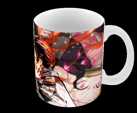 Caneca Polímero Demon Slayer Personalizada