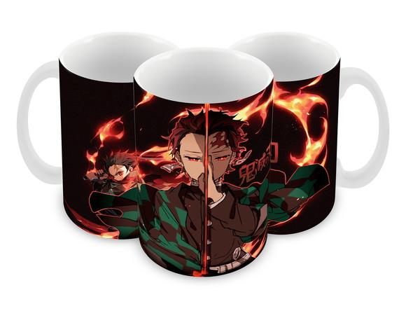 Caneca Polímero Demon Slayer Personalizada