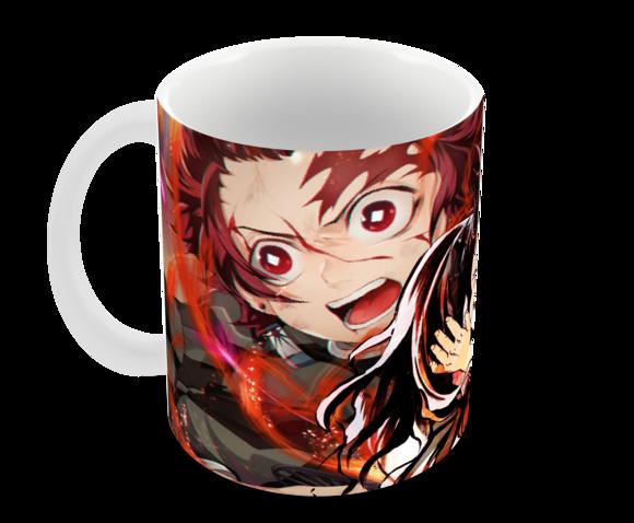 Caneca Polímero Demon Slayer Personalizada