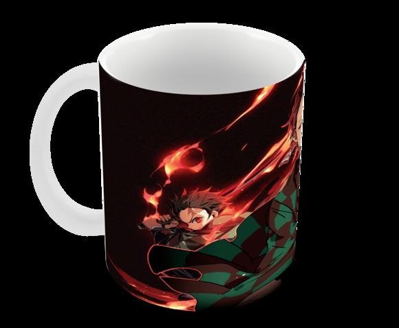 Caneca Polímero Demon Slayer Personalizada