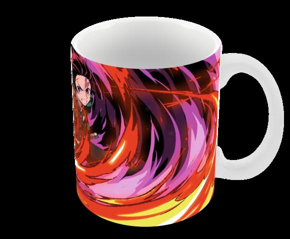 Caneca Polímero Demon Slayer Personalizada