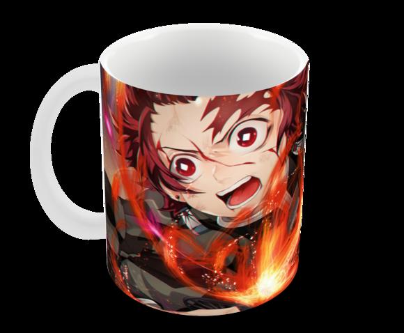 Caneca Polímero Demon Slayer Personalizada